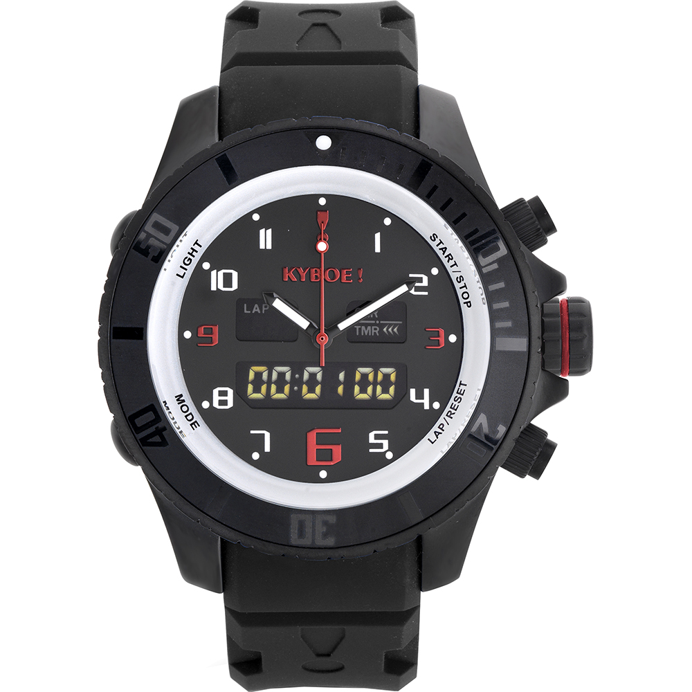 Kyboe HY.48-002 Black Shadow Hybrid Watch