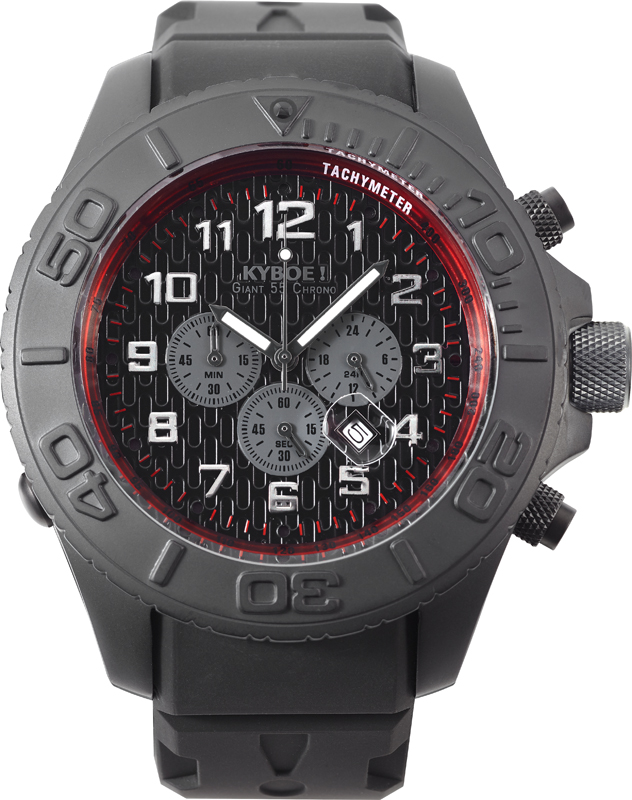 Kyboe ST.55-001 Stealth Black Shadow Watch