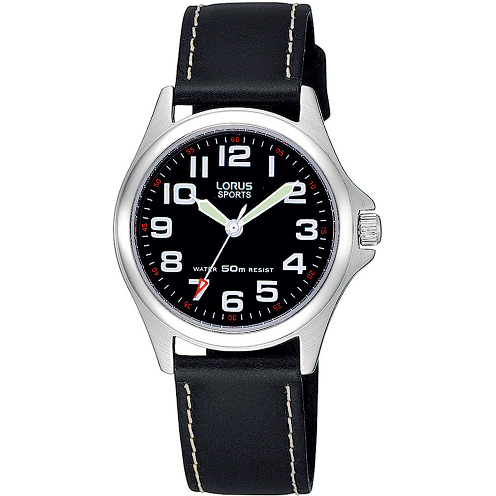 lorus black watch