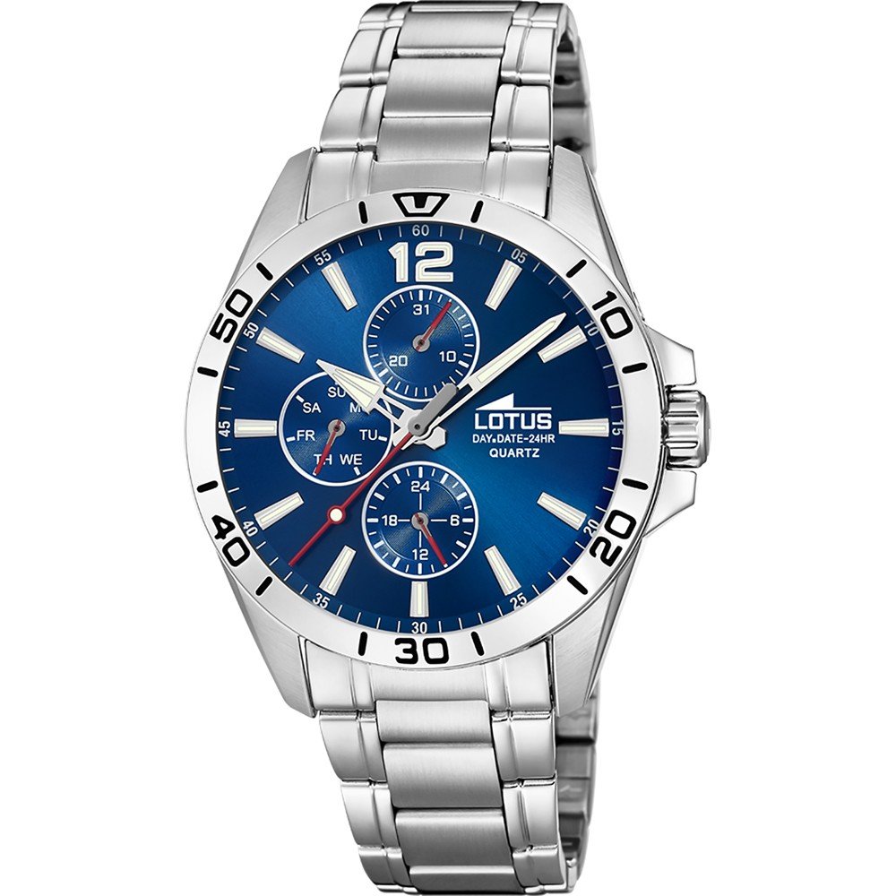 Lotus Orologio da Uomo Elegante 18772/1 Acciaio Inox Polso