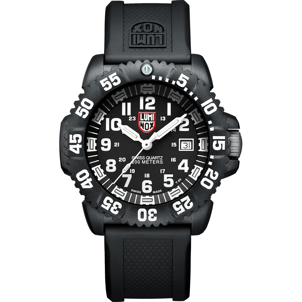 luminox white watch