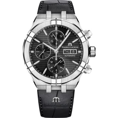 Maurice Lacroix Les Historiques AI6038-SS001-330-1 Aikon Automatic Chronograph Watch