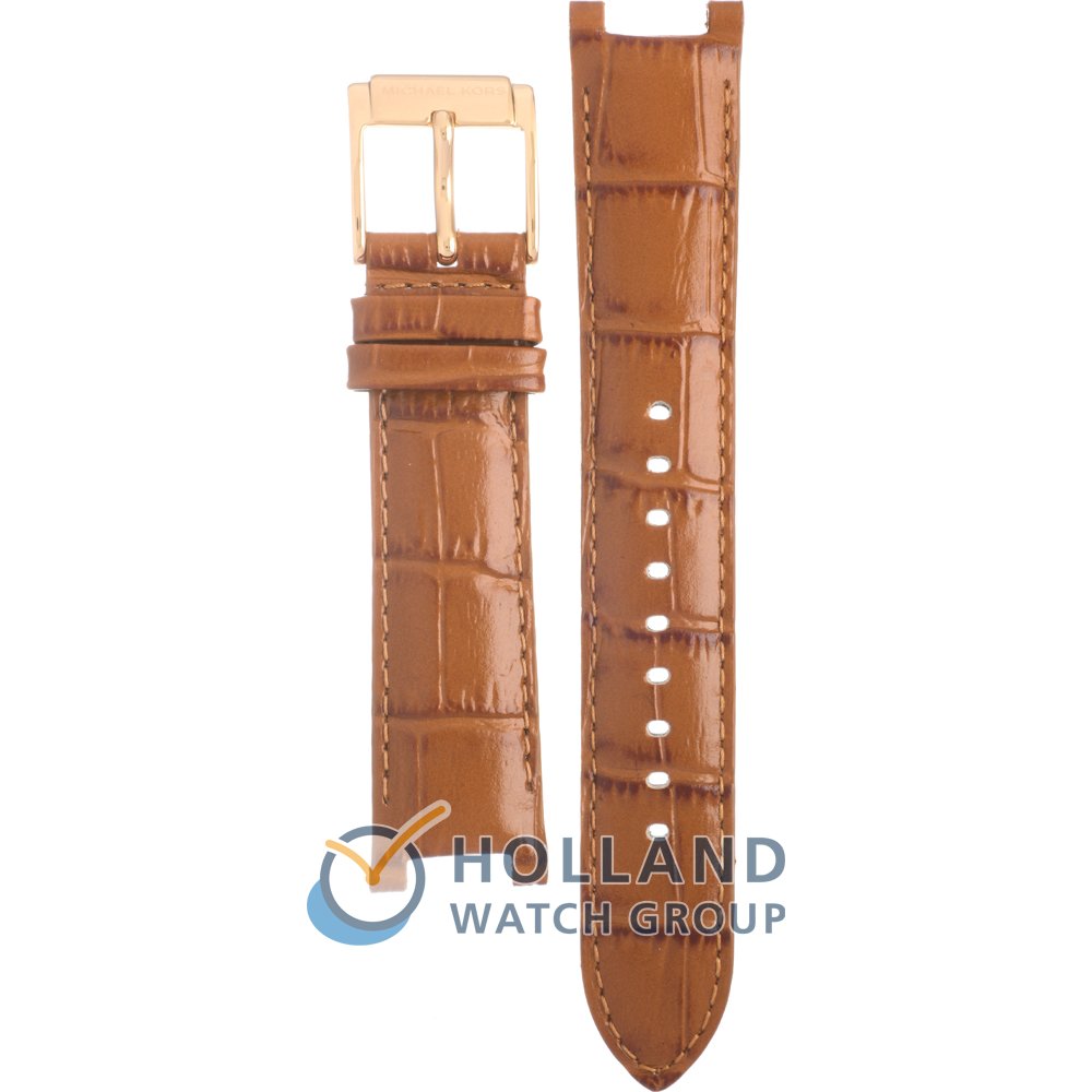 michael kors leather watch bands