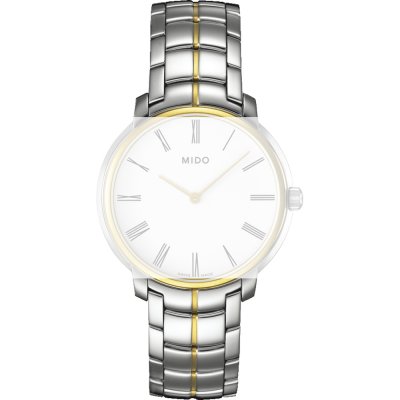 MIDO Straps M605011386 Baccara Strap