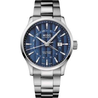 MIDO Multifort M0384291104100 Multifort Dual Time Watch