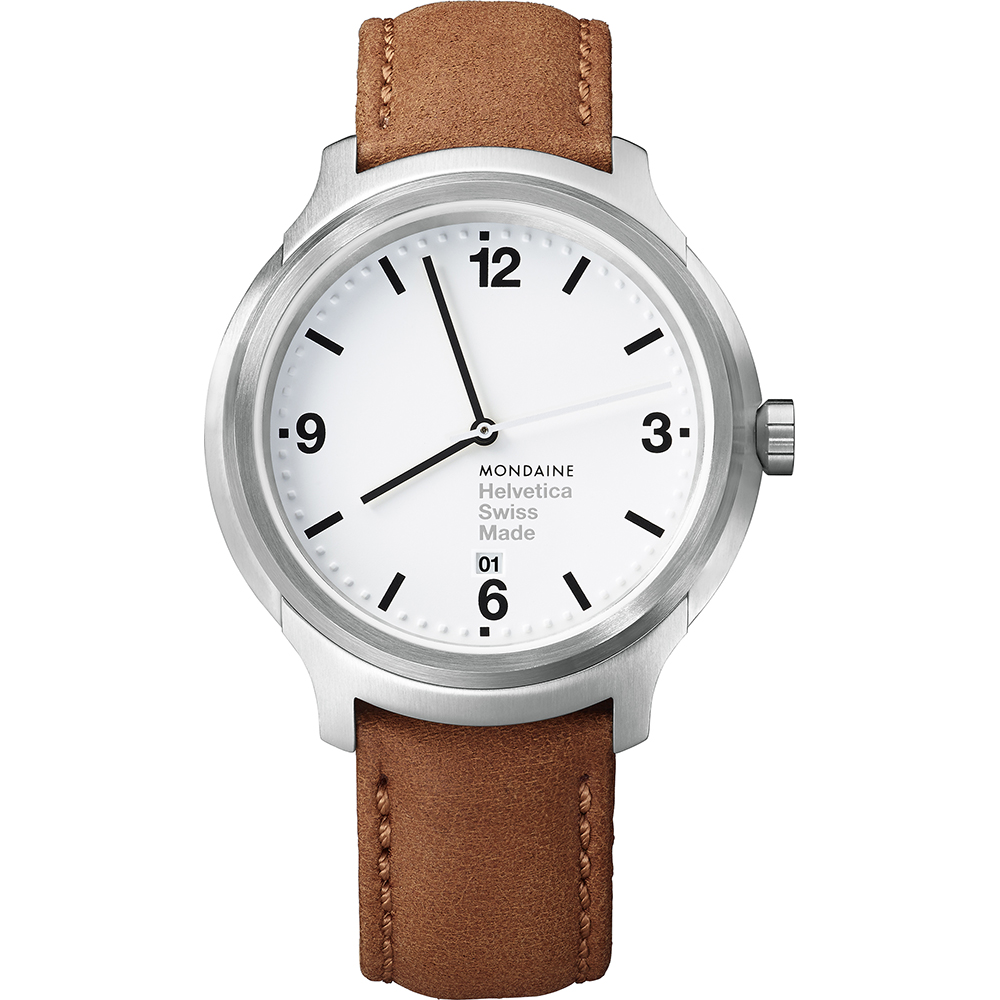 Mondaine Helvetica MH1.B1210.LG Helvetica No1 Bold Watch