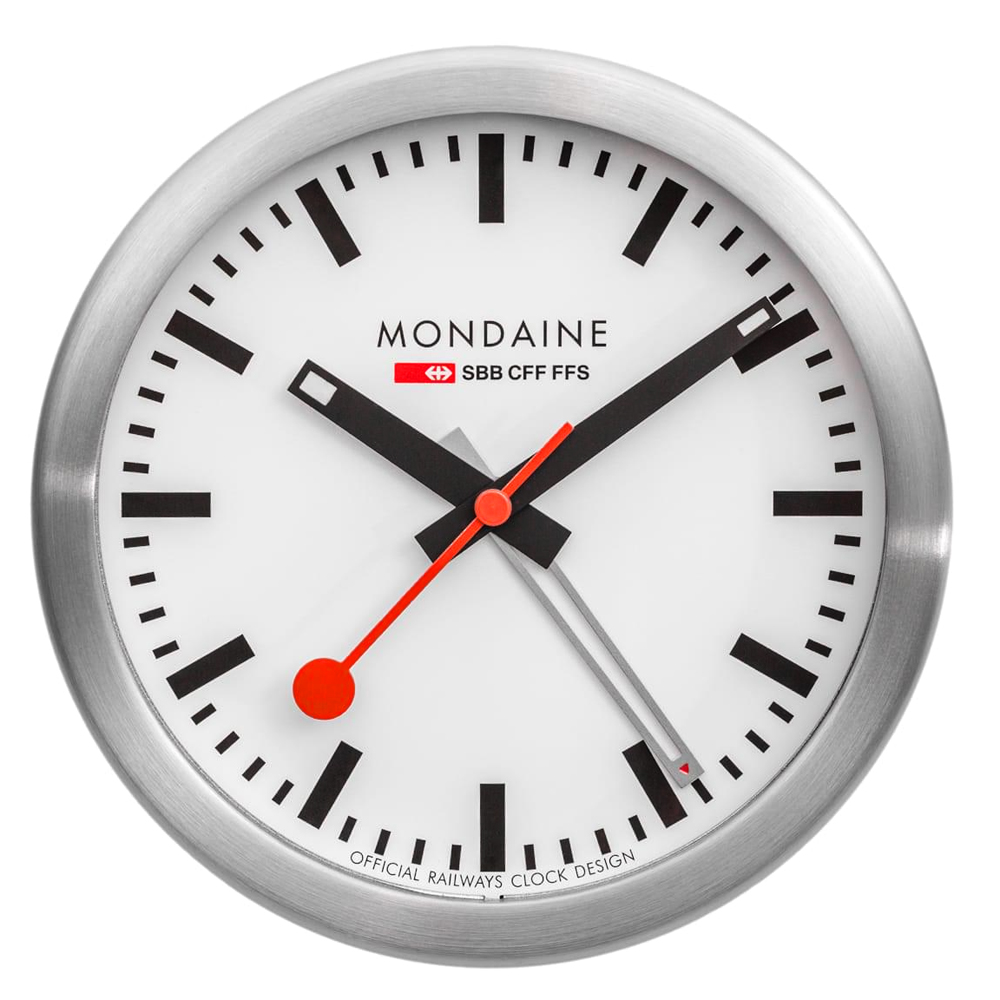 Mondaine A997.MCAL.16SBB Mini Clock Clock