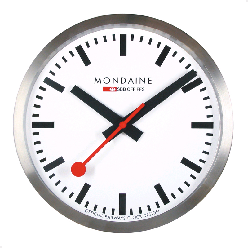 Mondaine A995.CLOCK.16SBB Wall Clock 40cm Clock