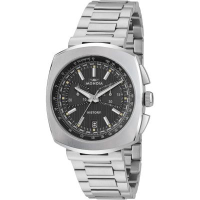 Mondia MH-002-SS-BK-CM History Concept Watch