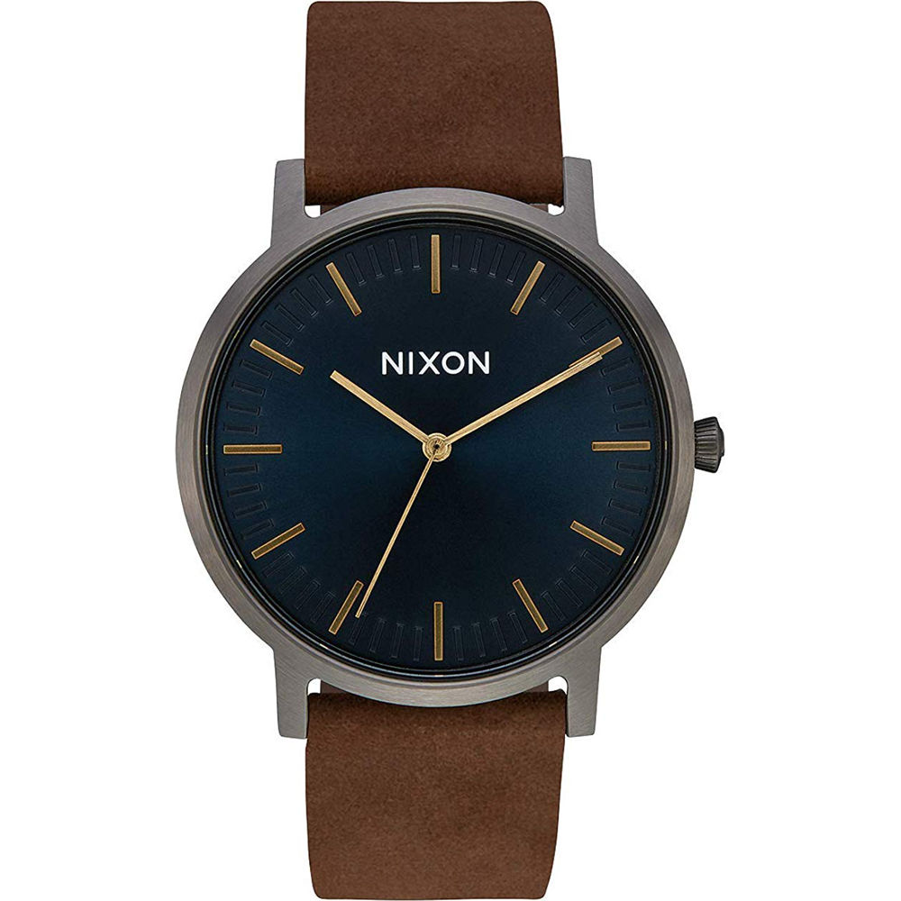 Nixon A1058-2984 Porter Leather Watch