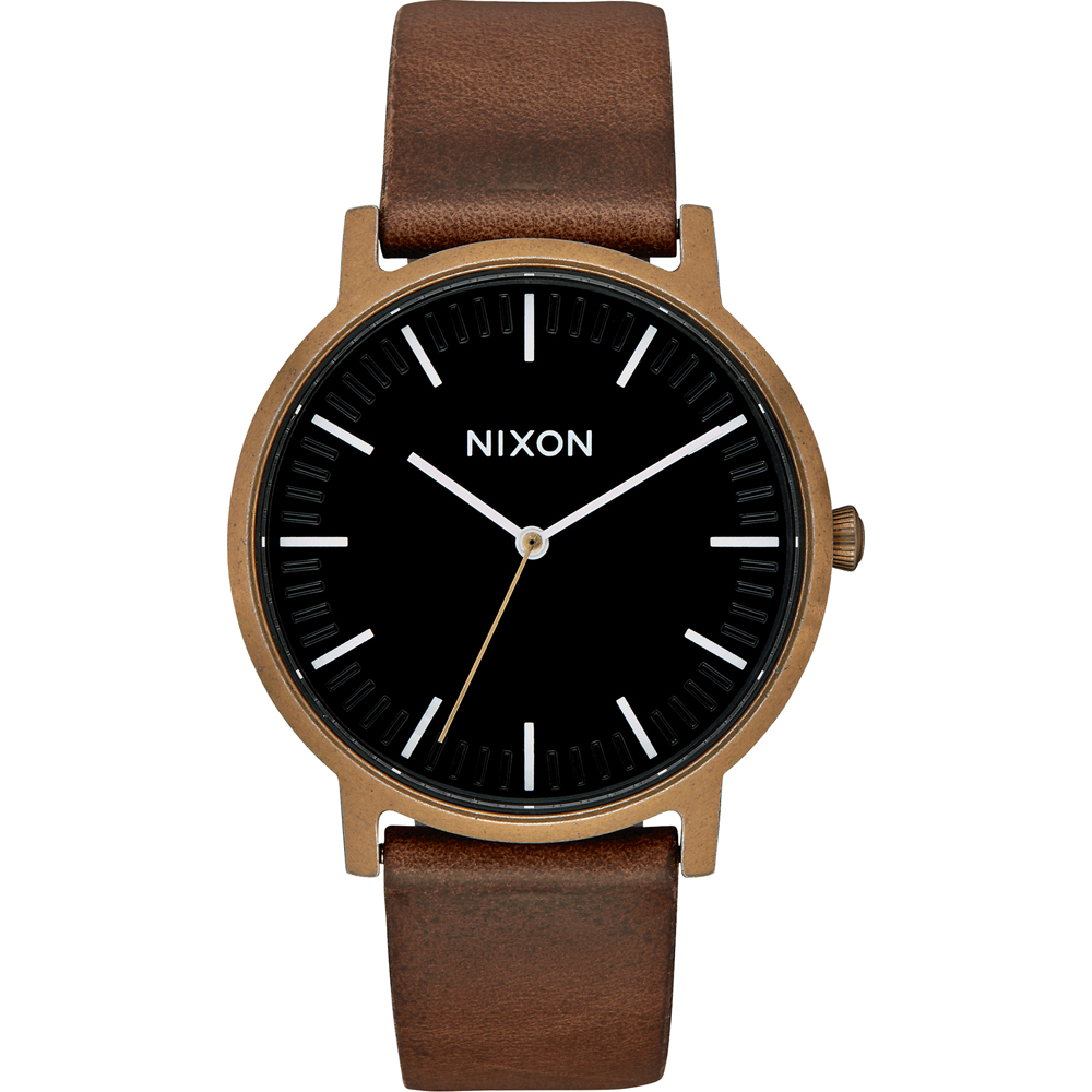 Nixon A1058-3053 Porter Leather Watch