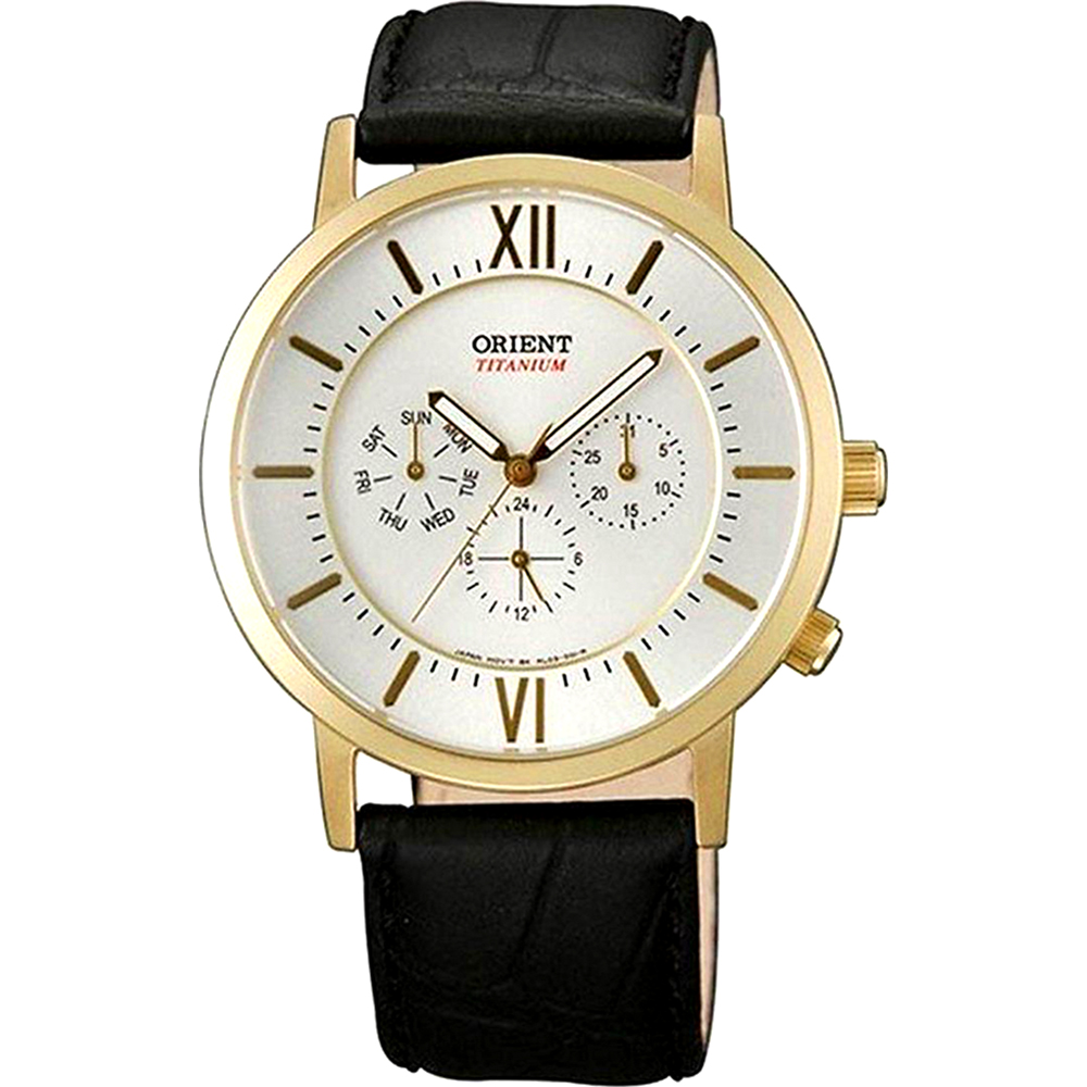 Orient Quartz FRL03002W0 Dressy Titanium Watch