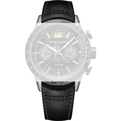 Raymond Weil SV2201-JMB01-R-8 Freelancer X Basquiat Strap