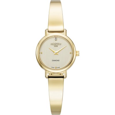 Roamer 548845-48-15-50 Elegance Diamond Round Watch