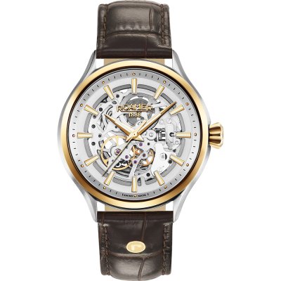 Roamer Competence 101663-47-15-05 Competence Skeleton III Watch