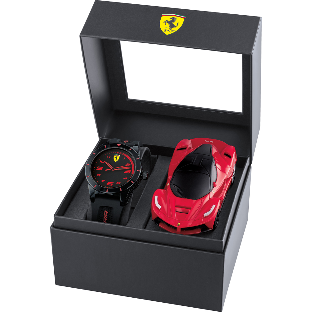 Scuderia Ferrari 0870036 RedRev Kids Gift Set Watch