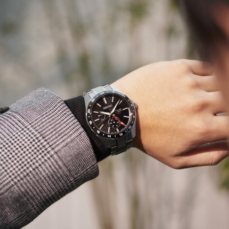 Seiko Presage SPB221J1 Presage Sharp Edged GMT Watch • EAN: 4954628241054 •  Watch.co.uk