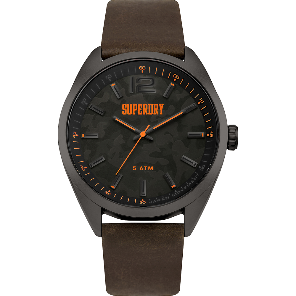Superdry SYG209BR Military Camo Watch
