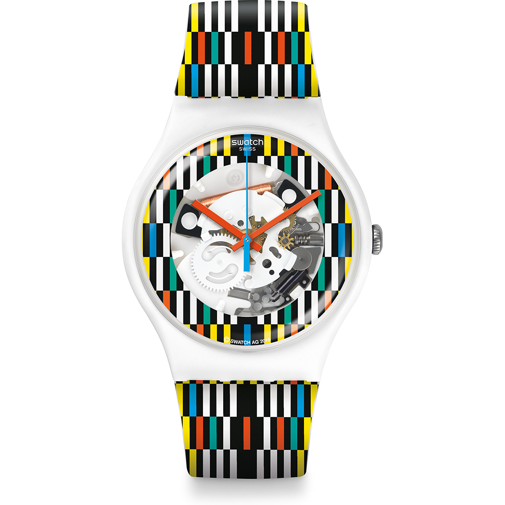 Swatch NewGent SUOW120 Africamino Watch