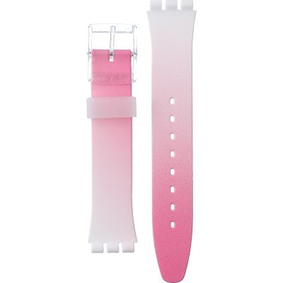 Swatch Plastic - Originals Medium (34mm) /Access/Solar/Musicall/Stop - G/SK/SL/SR/SS/SO28 AGE719 GE719 Ultrafushia Strap