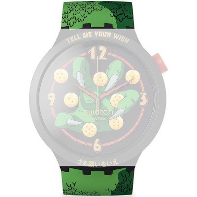 Swatch Plastic - BigBold - SB0/SO27 ASB01Z102 Shenron Strap