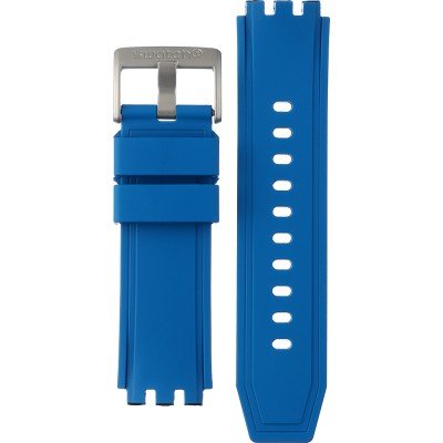 Swatch Plastic - BigBold - SB0/SO27 ASB07S115 Blue In The Works Strap