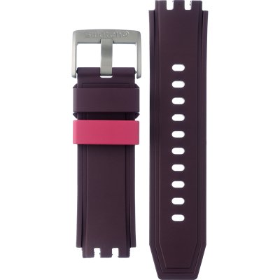 Swatch Plastic - BigBold - SB0/SO27 ASB07S120 Audacious Acai Strap