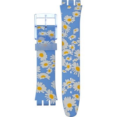 Swatch Plastic - Originals Large (41mm) SUO/SO29/SO32 ASO29S100 Dazed by daisies Strap