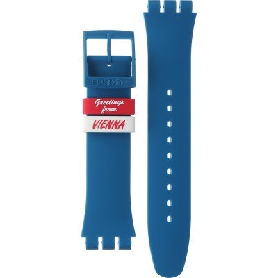 Swatch Plastic - Originals Large (41mm) SUO/SO29/SO32 ASUOZ227 SUOZ227 Prater Melodies Strap