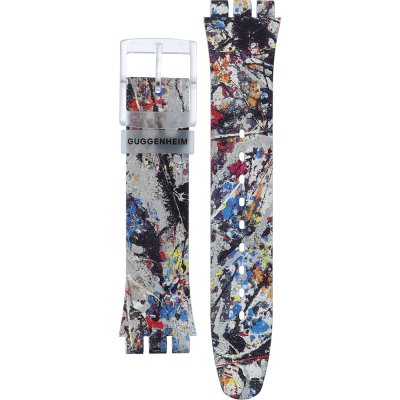Swatch Plastic - Originals Large (41mm) SUO/SO29/SO32 ASUOZ366 Pollock's alchemy Strap