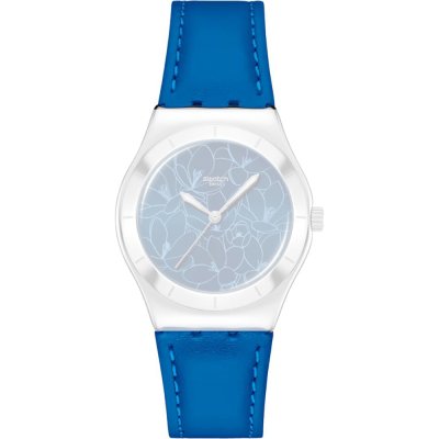 Swatch AYLS235 Blue petal promise Strap