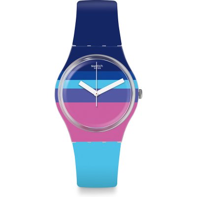 Swatch Originals Medium (34mm) GE260 Azul'Heure Watch