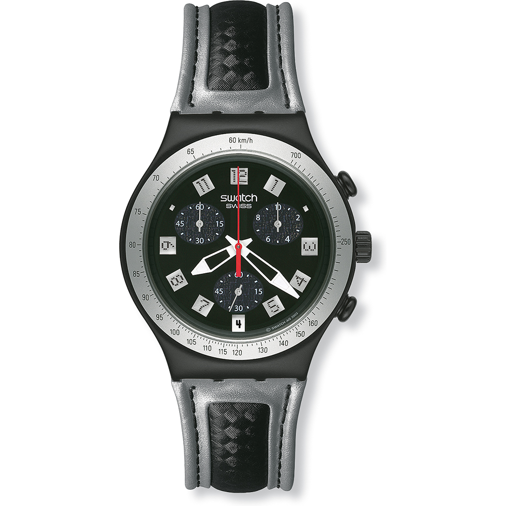 Swatch Irony Chrono YCB4003 Back In Black Watch
