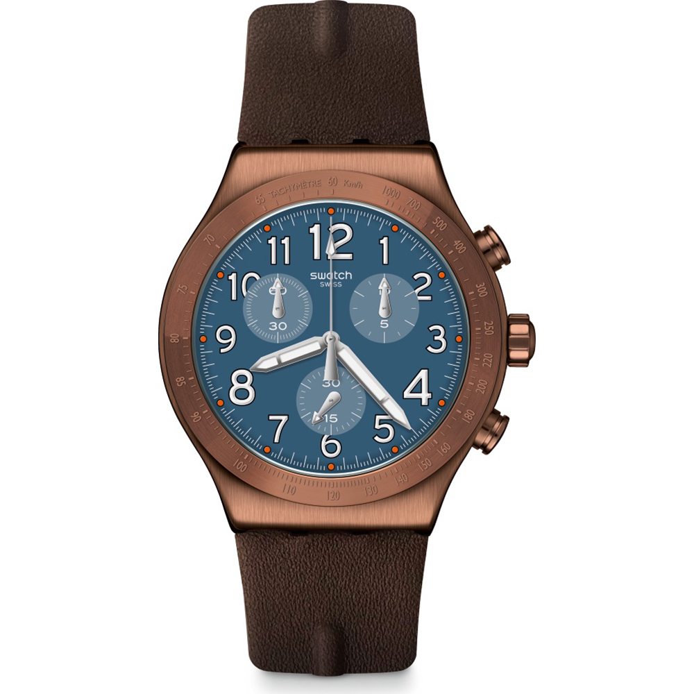 Swatch Irony - Chrono New YVC100 Back to Copper Watch