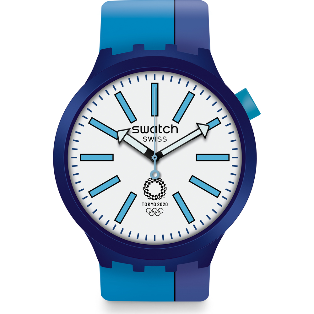 Swatch Big Bold SO27Z100 Bb Ai Blue Watch
