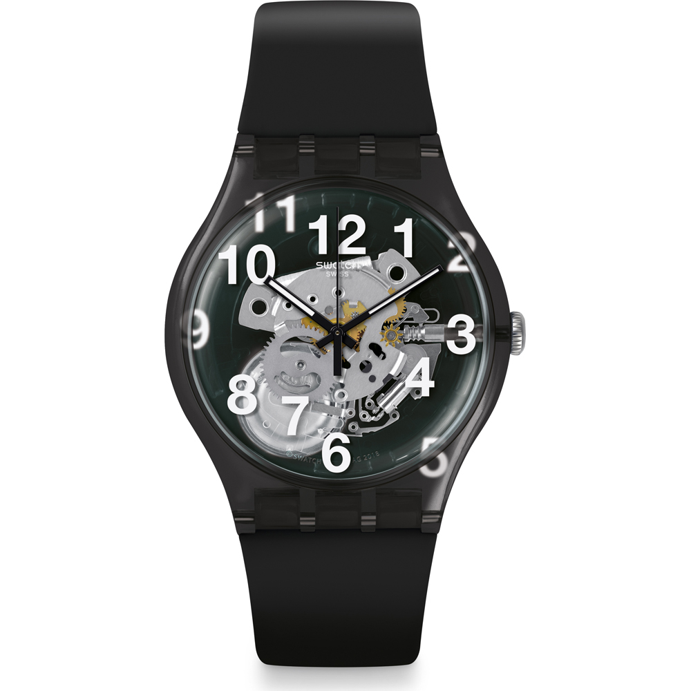 Swatch NewGent SUOK135 Black Board Watch