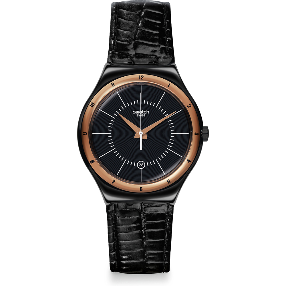 Swatch New Irony Big Classic YWB403 Black Nachtigall Watch