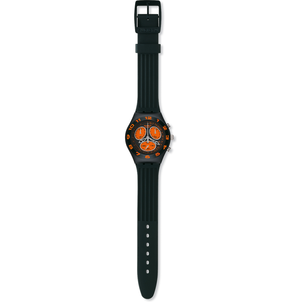 Swatch Chrono Medium YMB4000 Blackino Watch