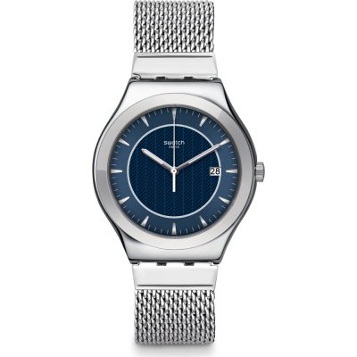 Swatch New Irony Big Classic YWS449MA Blue Icone Watch