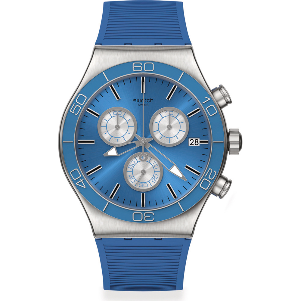 Swatch Irony - Chrono New YVS485 Blue Is All Watch