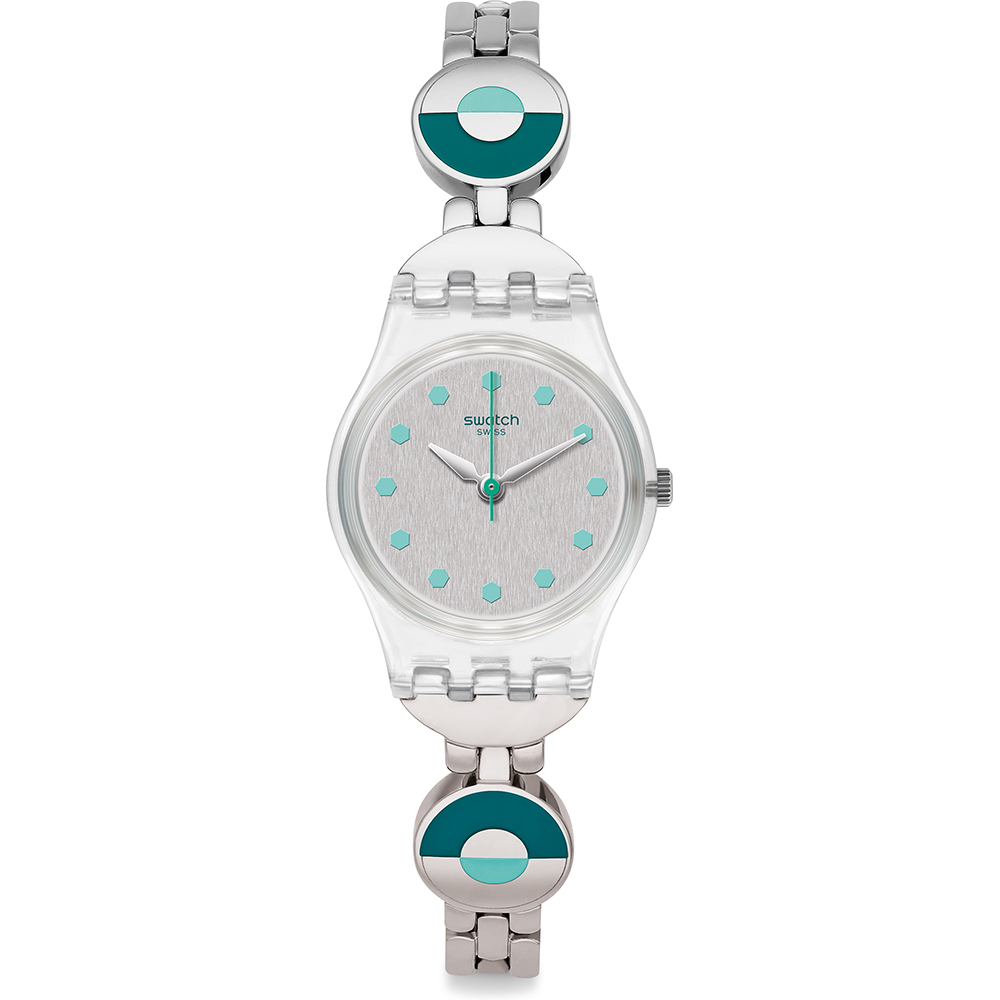 Swatch Standard Ladies LK377G Blue Pastel Watch