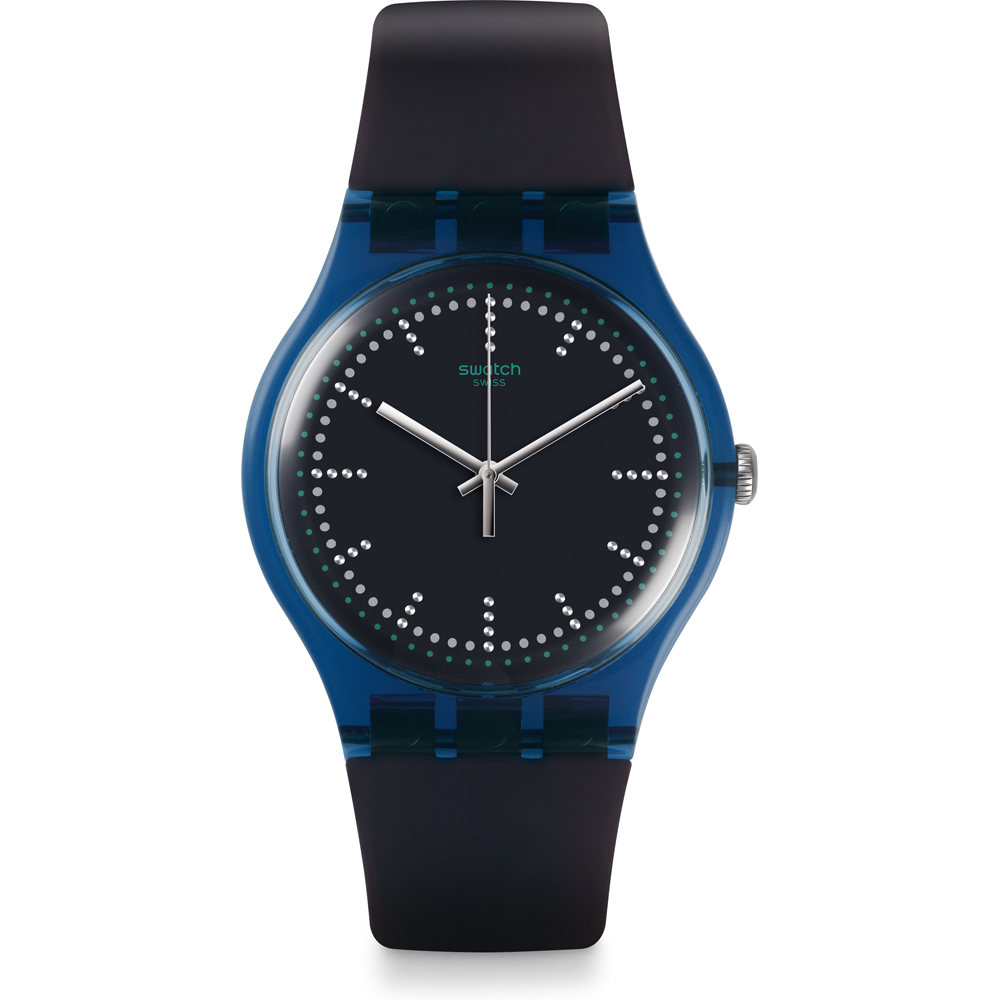 Swatch NewGent SUON121 Blue Pillow Watch