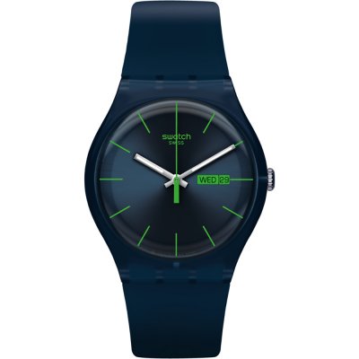 Swatch Originals Large (41mm) SUON700 Blue Rebel Watch