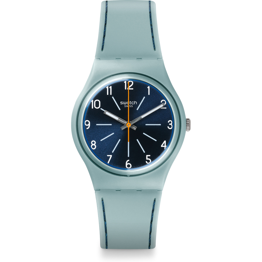 Swatch Standard Gents GM184 Blue Stitches Watch