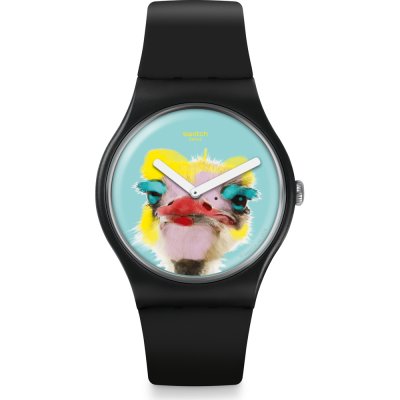 Swatch Originals Large (41mm) SUOB159 Blue Sweet Watch