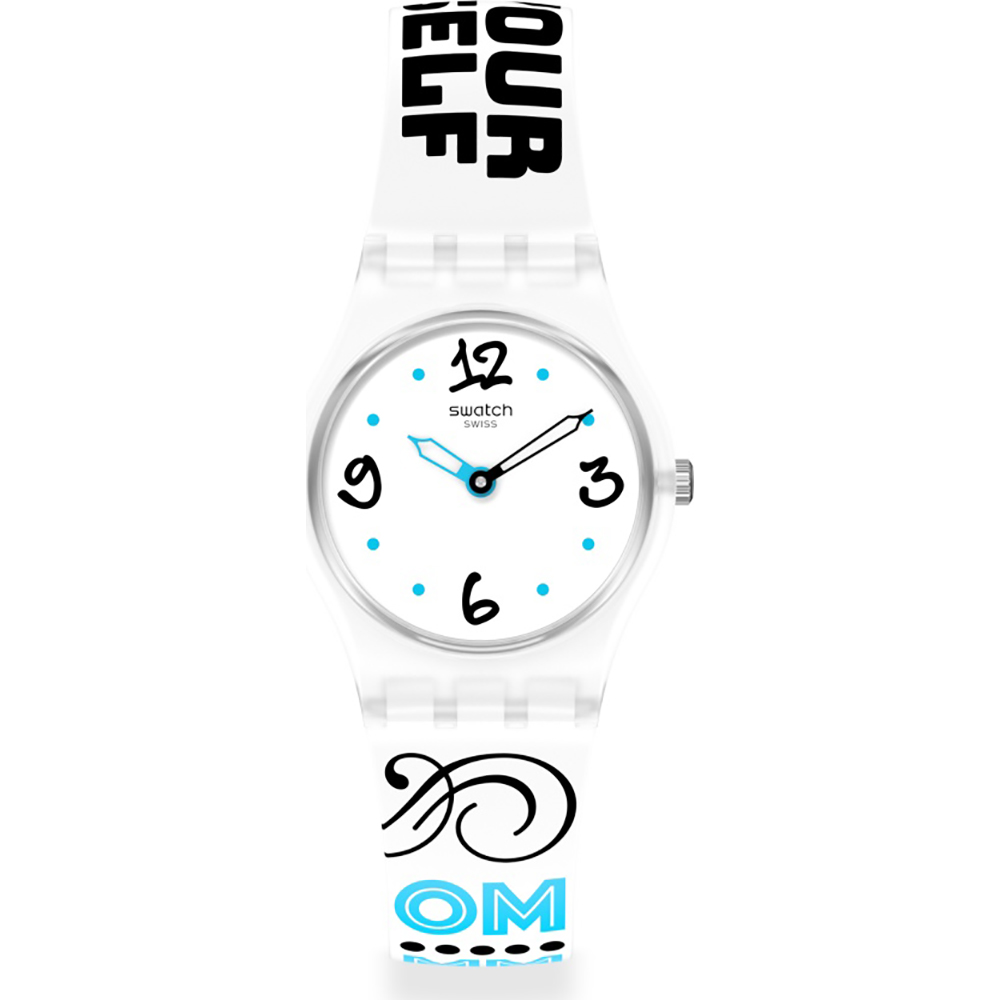 Swatch Standard Ladies LW171 #Bluefeather Watch