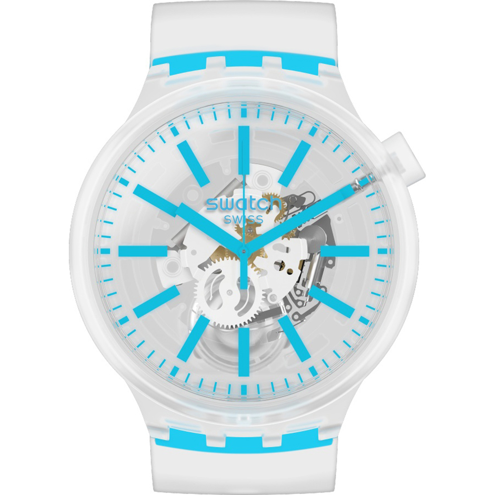 Swatch Big Bold SO27E105 BlueInJelly Watch