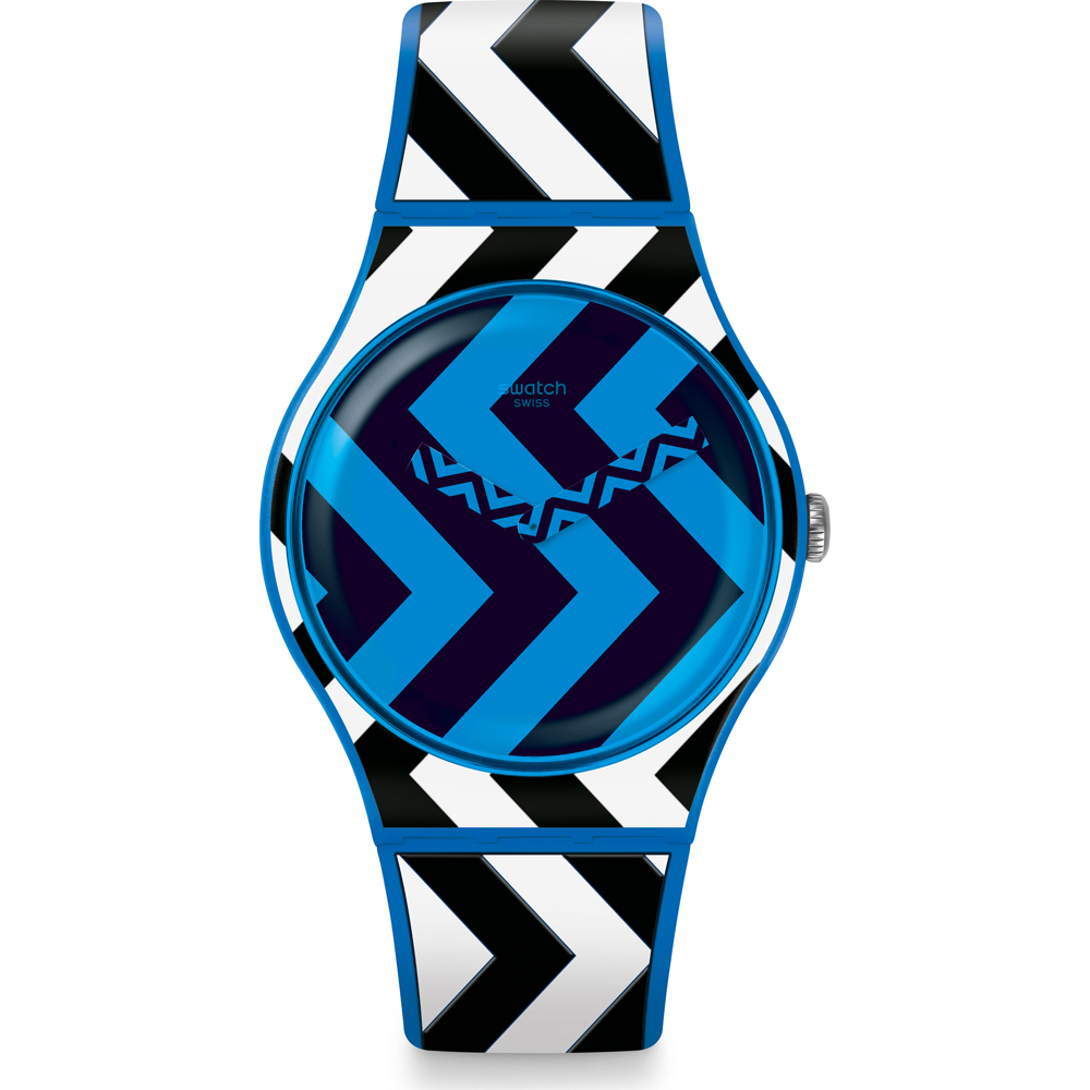Swatch NewGent SUOS111 Bluzag Watch