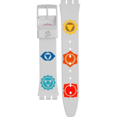 Swatch Plastic - Originals Medium (34mm) /Access/Solar/Musicall/Stop - G/SK/SL/SR/SS/SO28 AGW172 GW172 Breathe Strap