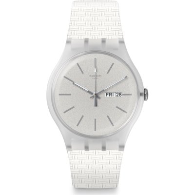 Swatch Originals Large (41mm) SUOW710 Bricablanc Watch